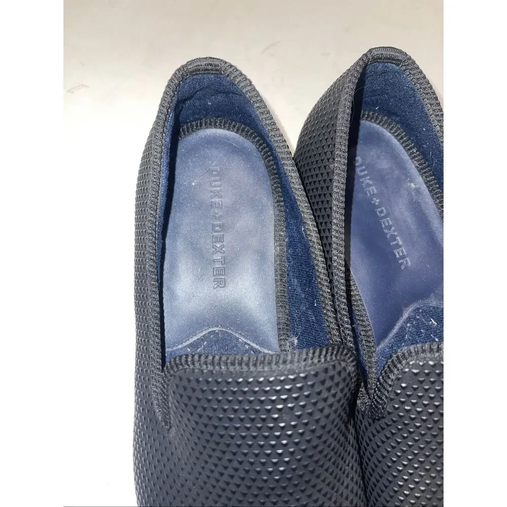 Duke + Dexter Loafers Textile Black Men 8‎